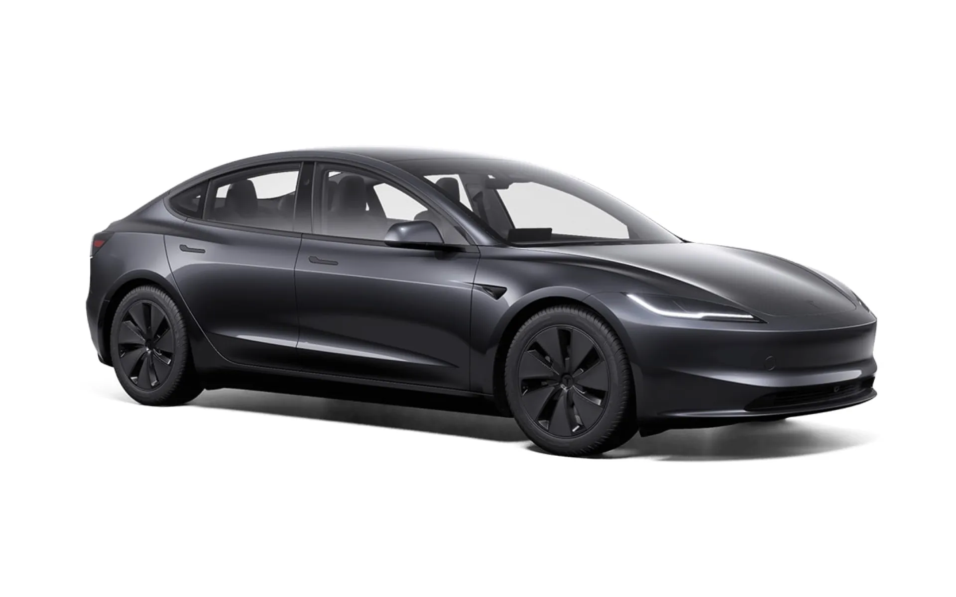 Tesla 3 Premium Long Range z napędem na tylne koła - Photon 18 - Stealth Grey